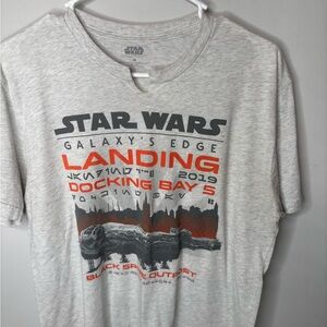 Star Wars Galaxy's Edge Gray T-Shirt